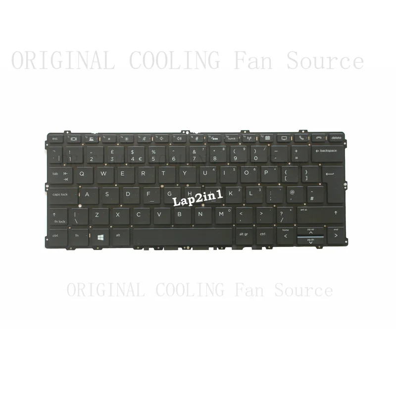 R+  New Backlit Keyboard for HP EliteBook X360 1030 G2 - UK 904507-031 935545-031
