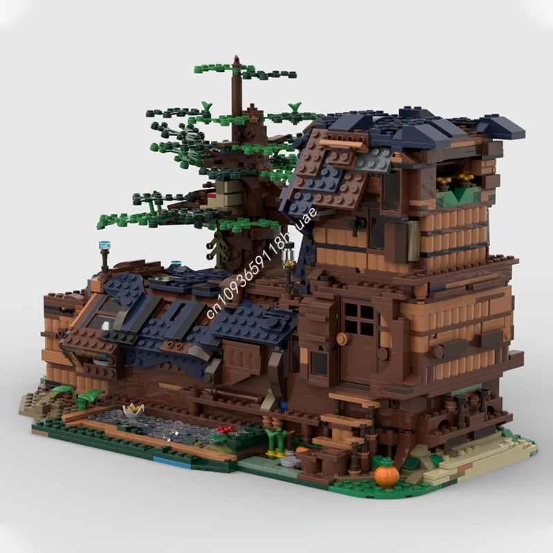 

2417pcs MOC Martin's Boot A Fairy Tale Shoe House Building Blocks Christmas STEM Educational Education Kids Gift Birthday Gift