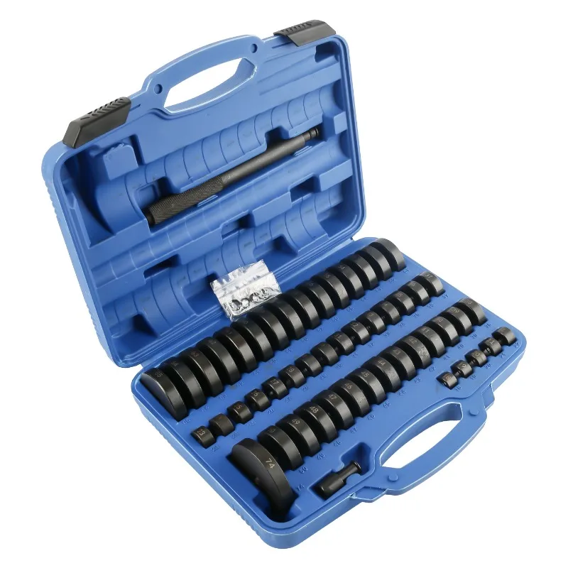 SucceBuy 52PCS Custom Bushing Bearing & Seal Driver Set Transmission Wheel Axle Bearing Race Seal Driver Remover 18-65mm