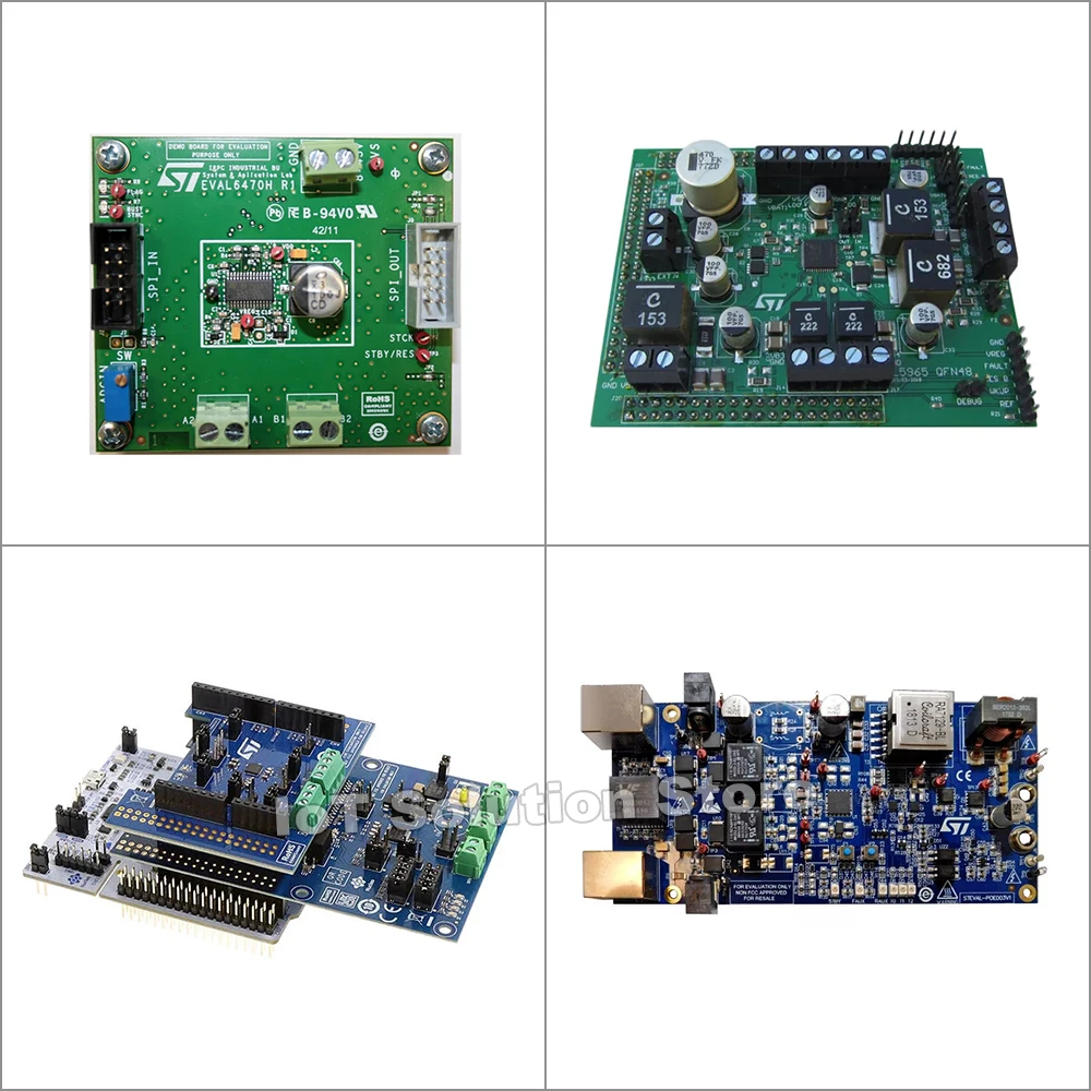 

1Set/Lot EVAL6470H EVAL-L5965 P-NUCLEO-IOD7A1 STEVAL-IHM035V2 STEVAL-OET003V1 STEVAL-POE003V1 X-NUCLEO-IOD02A1 New