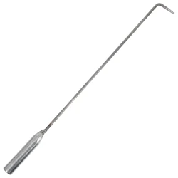 Coal Hook Fireplace Tool Poker Multi Function Metal Grabber Poker Outdoor Accessory Iron Pit Camping Firewood Fireplace Pit Tool