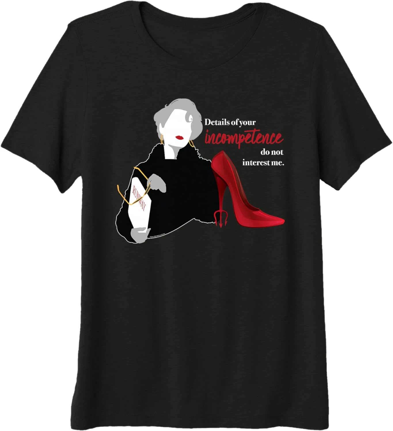 Camiseta unisex con gráfico de The Devil Wears Prada Miranda Priestly, 100% algodón, novedad de verano 2026, camiseta de película de gran tamaño a la moda para hombres y mujeres