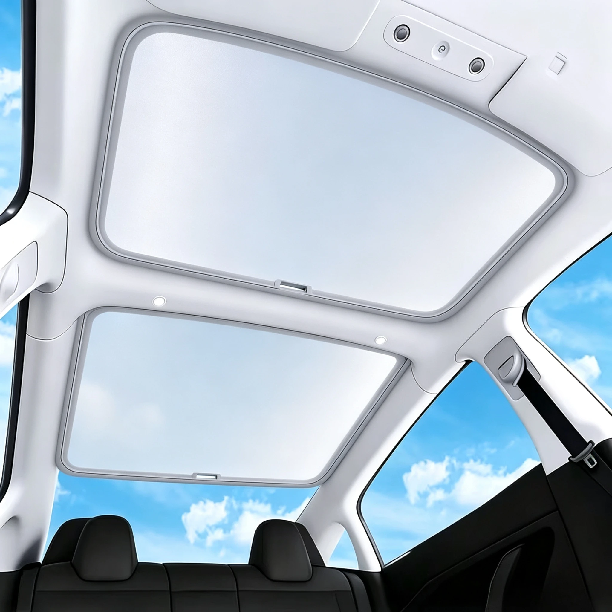 

Suitable for Tesla Model 3 2025-2026 updated sunshade, retractable roof, sunroof insulation and sun protection