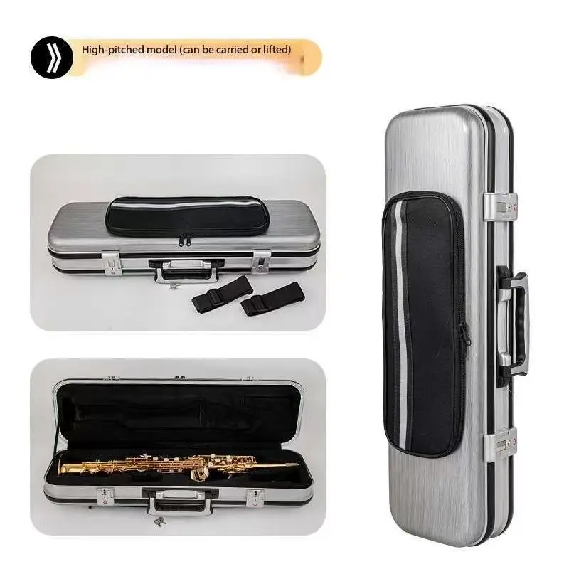 

High-pitched Saxophone Bag ABS Backpack/handbag/dual-shoulder Bag
