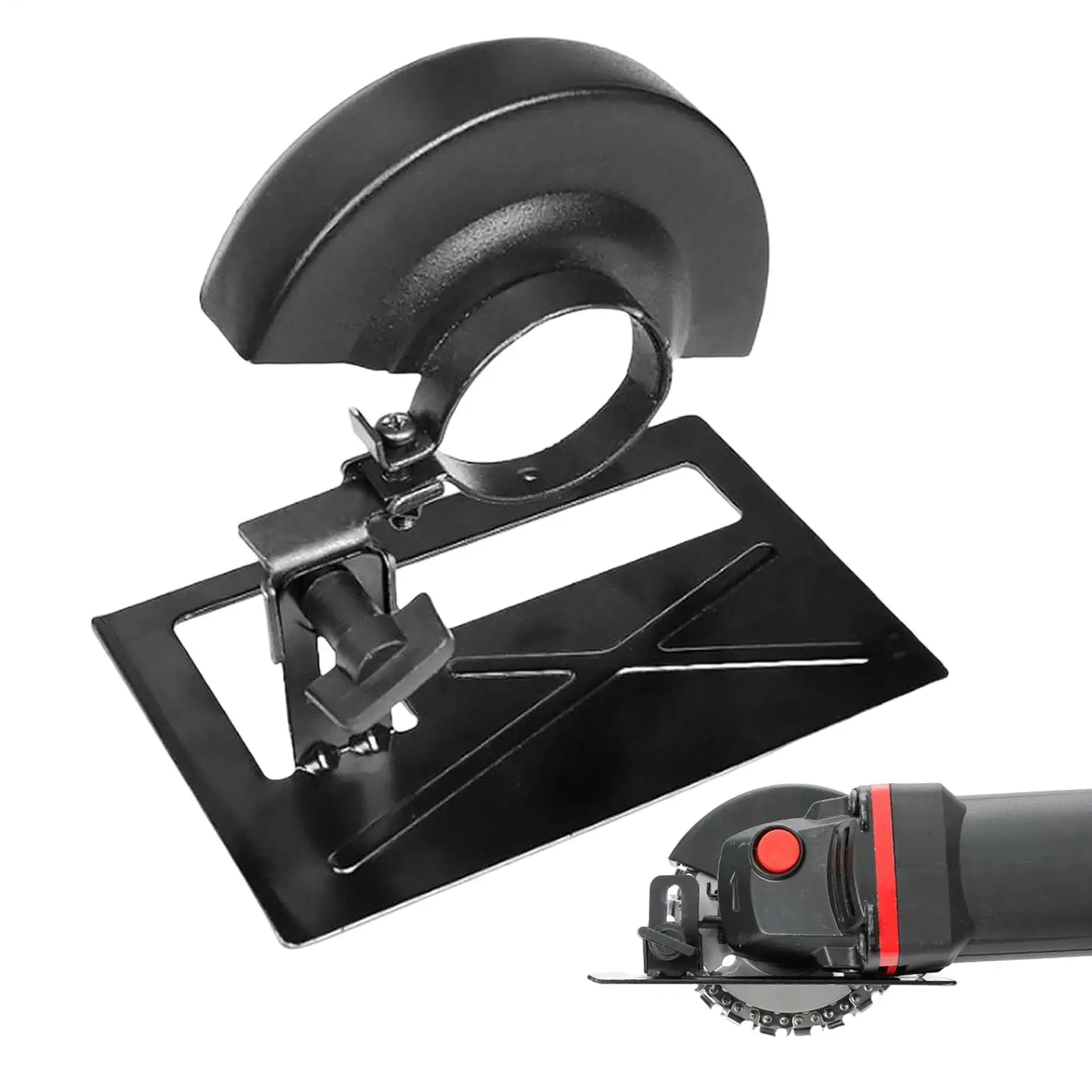 

Подставка для угловой шлифовальной машины, специальный кронштейн для резки, защитный кожух, универсальный кронштейн для УШМ, инструмент