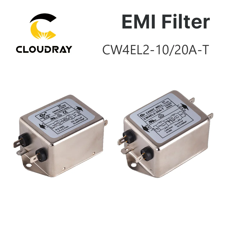 CW4L2-10A-S Netzfilter – 115/250V, 50/60Hz, Einpolig, Kompakt, EMI-Filter Für Medizinische Geräte & Maschinen