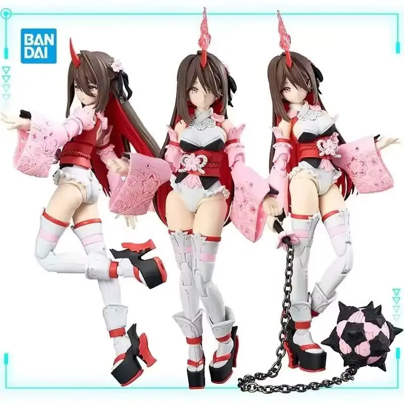 

Bandai Original Genuine Mobile Suit Girl 30 Minutes Sisters SIS-Y00 Shuremi Color B Assembly Model Toys 30MM Action Figures Gift