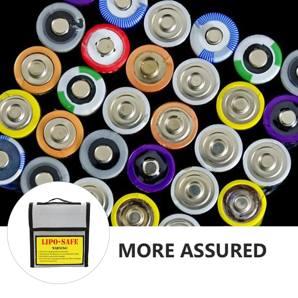 

1Pcs Fireproof Explosion-Proof Safety Bag Protective Storage Pouch Durable and Safe Bag