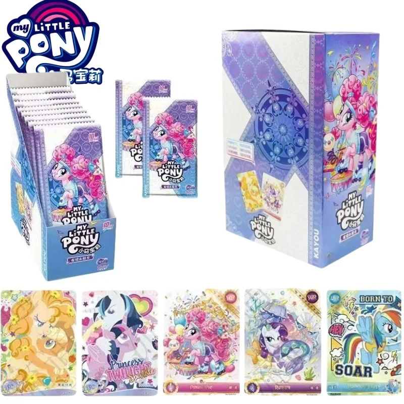 

Новый My Little Pony Twilight Sparkle Pack, том 5, игровая карта с рисунком Pinkie Pie, коллекционная карта, товары в стиле аниме, праздничный подарок