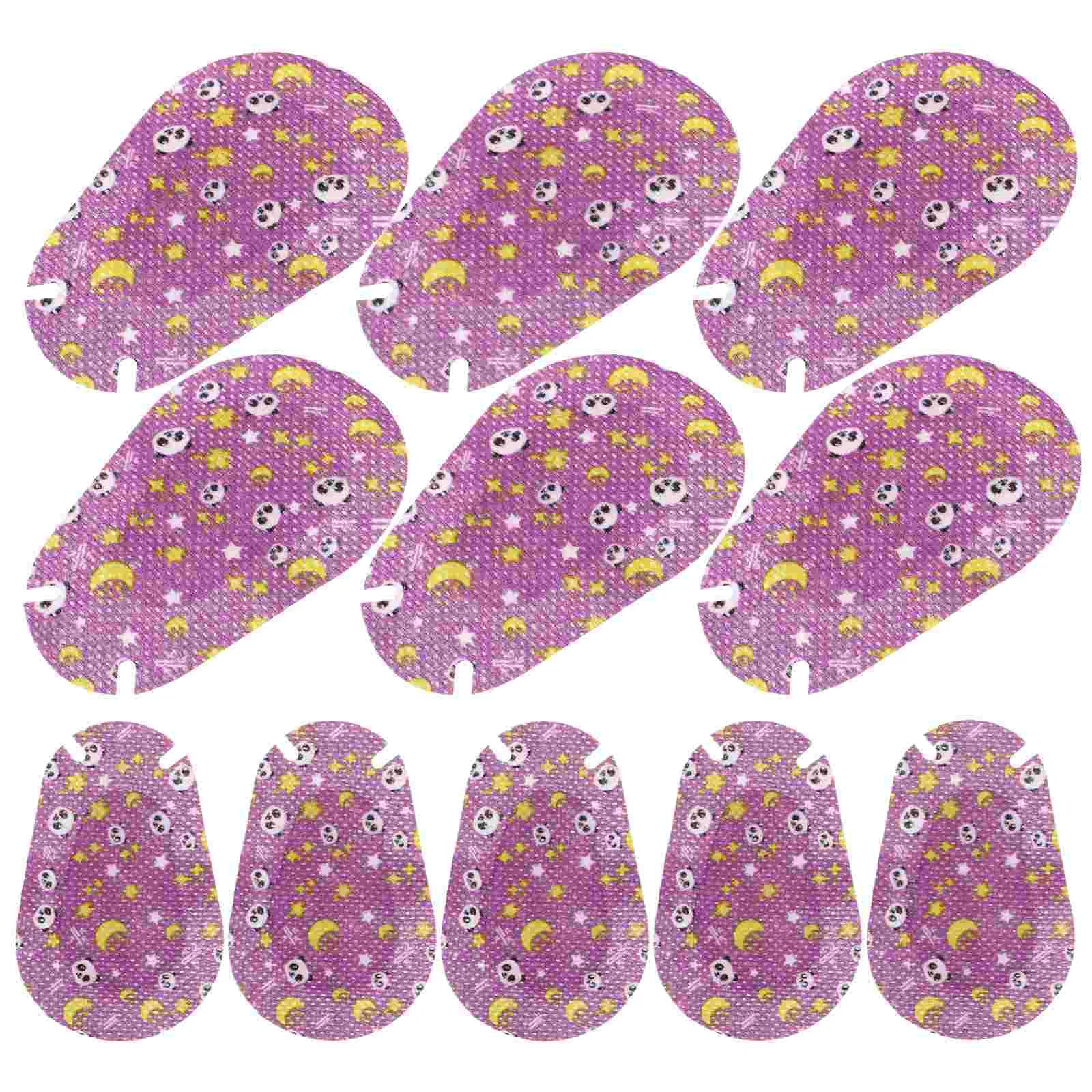 20 Pcs Children's Single Eye Mask Lovely Patches Cover Black Out Stickers Glasses Kids Goggles