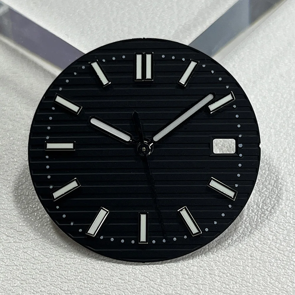 Quadrante Nautilus da 31 mm quadrante NH35 quadrante verde quadrante luminoso adatto per accessori movimento NH35/NH36 quadranti orologi