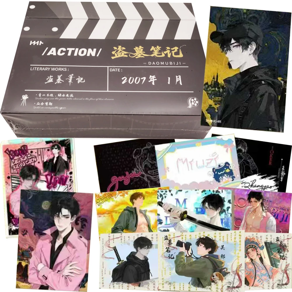 

Tomb Raider Notes Exquisite Peripheral Collection Cards Fans' Favorite Suspense Adventure Series Novels Character Portrait Cards