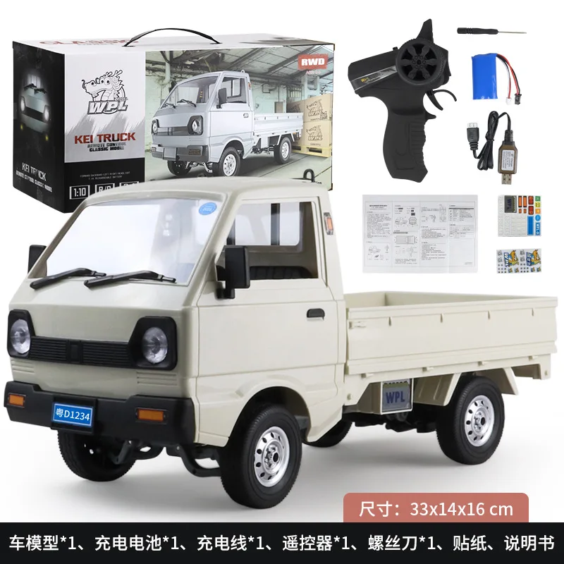 1:10 Suzuki Control remoto D12 camión coche nueva simulación camión pequeño deriva coche de alta velocidad Rc proporción completa Rtr niño regalo