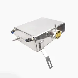 2L Aluminium Koelvloeistof Overflow 2 Liter Tank Voor Supra Mk Iii Iv 7Mgte 2Jzgt Zilver