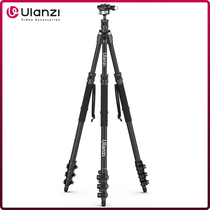 

Ulanzi TT35 Hiking Stick Tripod Kit Quick Release Trekking Pole Monopod Selfie Stick Mini Tripod for Hiking Travel Outdoor Shoot