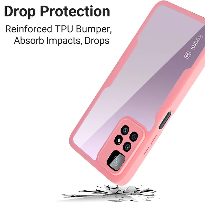 Poco M4 Pro 5G Case Xiaomi PocoM4 Pro 5G 360 Full Protection Double Side Hard Phone Cover for Poco M4Pro 5G 21091116AG MZB0BGVIN