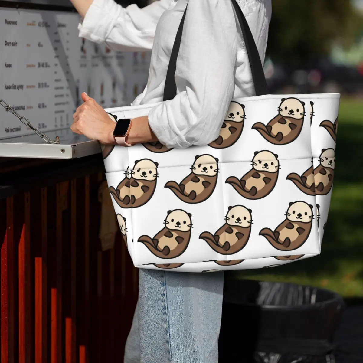 

Пляжная большая сумка Otter, спортивная спортивная сумка для занятий йогой, большая большая сумка, женская дорожная сумка, сумка для фитнеса