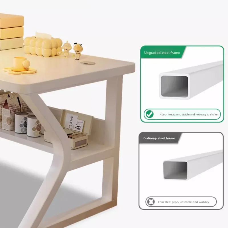 Bedroom Computer Desk gaming Student Home Desk Workbench White Office Modern escritorio pequeños espacios home furniture