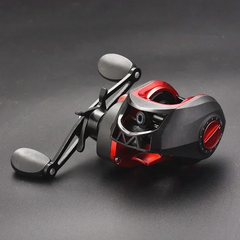 Hot Sale Money-Saving  BaitCasting REEL  Drag Metal Fishing REEL for Catfish SnakeHead Catching