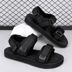 Mężczyźni Sandały Outdoor Wadable Arch Support Yoga Shoes Gladiator Open Toe Summer Beach Slippers Flat Man Big Plus Size 39-50 Shoe