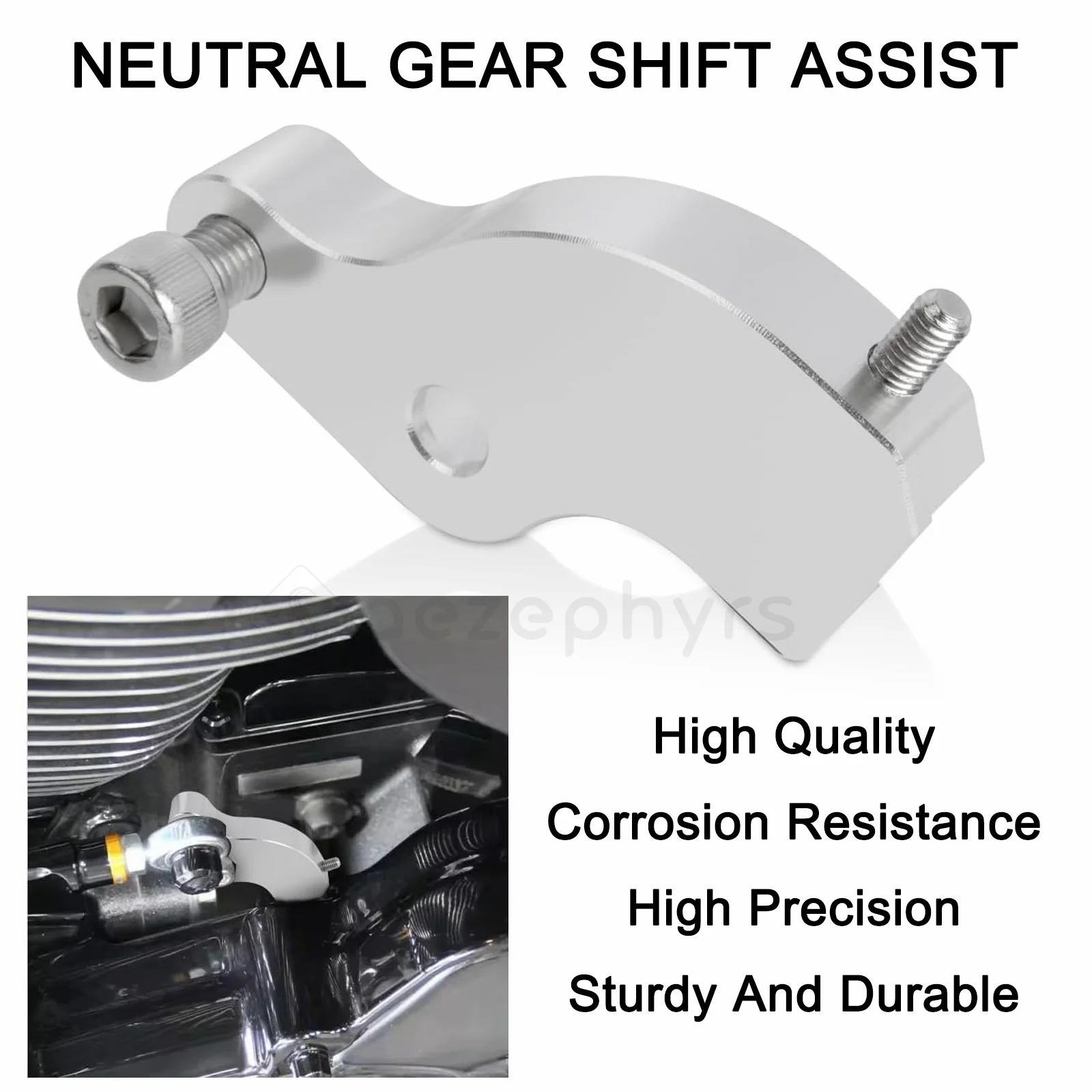 Motorrad-Schaltunterstützung aus Aluminium (EZ Shift) – Getriebe-Booster-Halterung für Harley M8 Touring, Softail, Fat Boy 114, Road King, Electra Glide, Tri Glide (2017–2025) – Detail 15