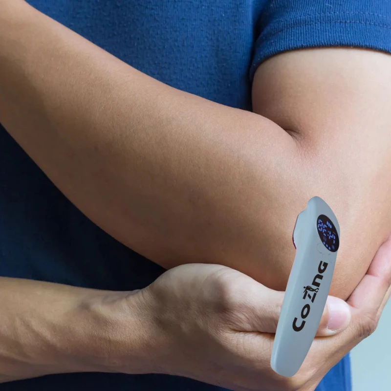 

Wireless Wrist Therapy Device Red Light Laser Near Infrared Massager for Arthritis Sprain Pain Relief Muscle Recovery Aid