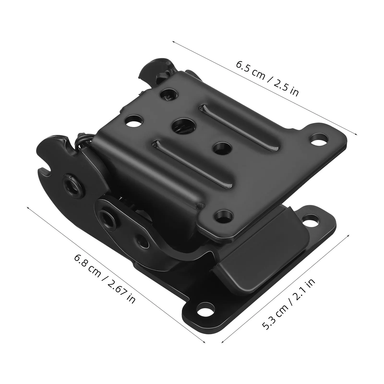 Conectores de hardware para móveis, 4 unidades, suportes de perna dobráveis resistentes, dobradiças de travamento automático para prateleiras de armários de mesa