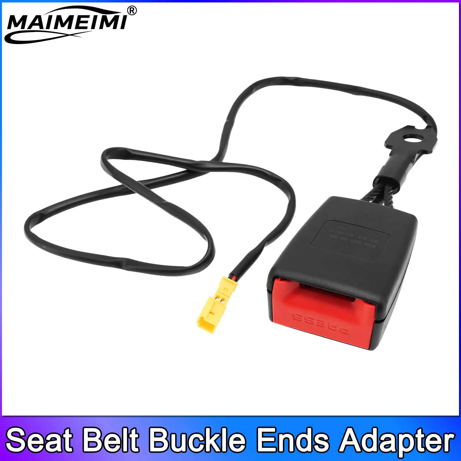 

﻿ 1pc 80cm Car Seat Belt Clip Extension Car Buckles Car Safety Belt Lock Buckle Front Seat Belt Extender Safety Belt Plug