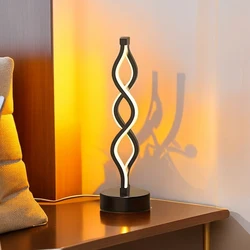 Creative seaweed table lamp LED decorative lighting table lamp with adjustable color and light suitable for bedrooms study rooms