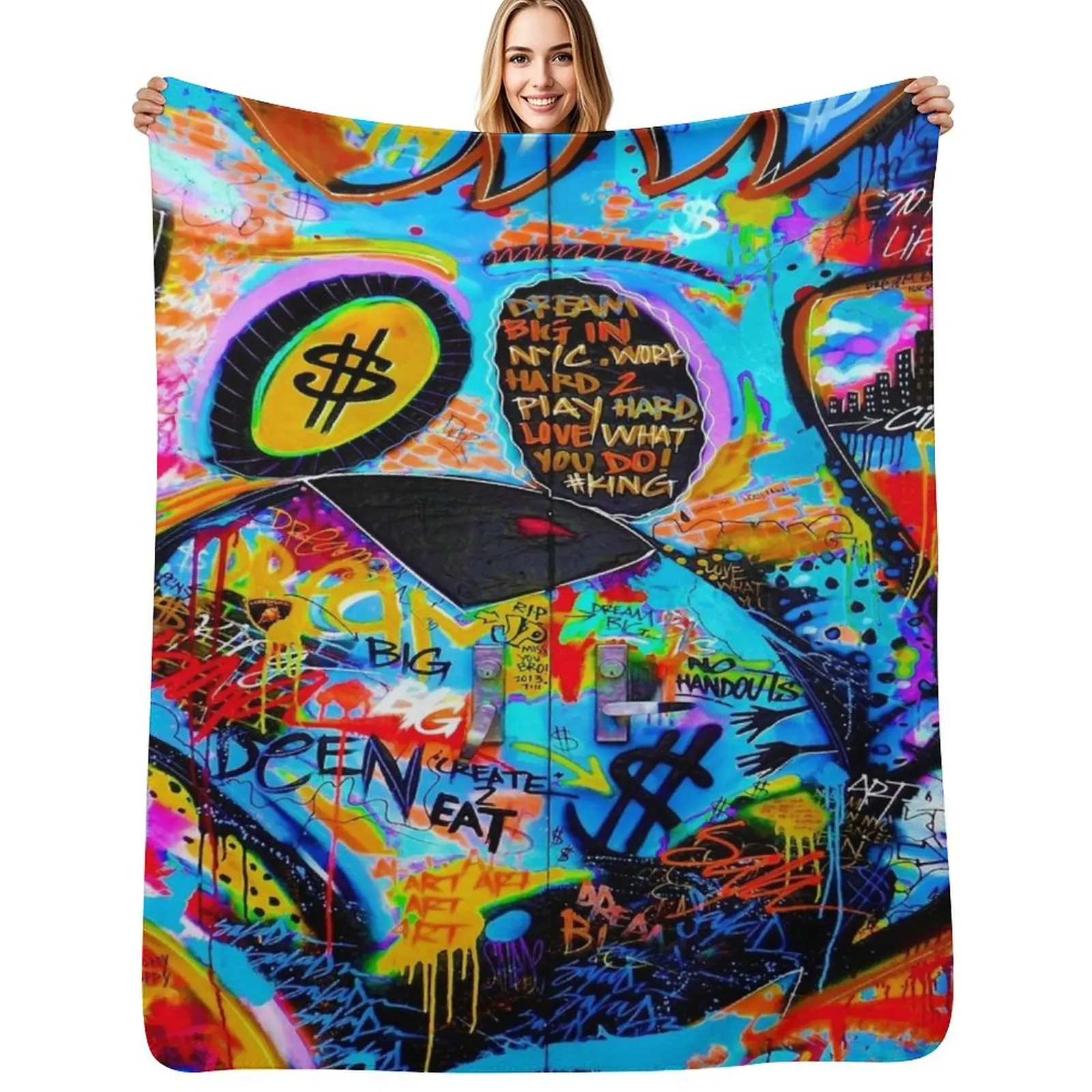 

Graffiti #80 Throw Blanket christmas decoration Bed covers for winter Extra Large Throw Blankets