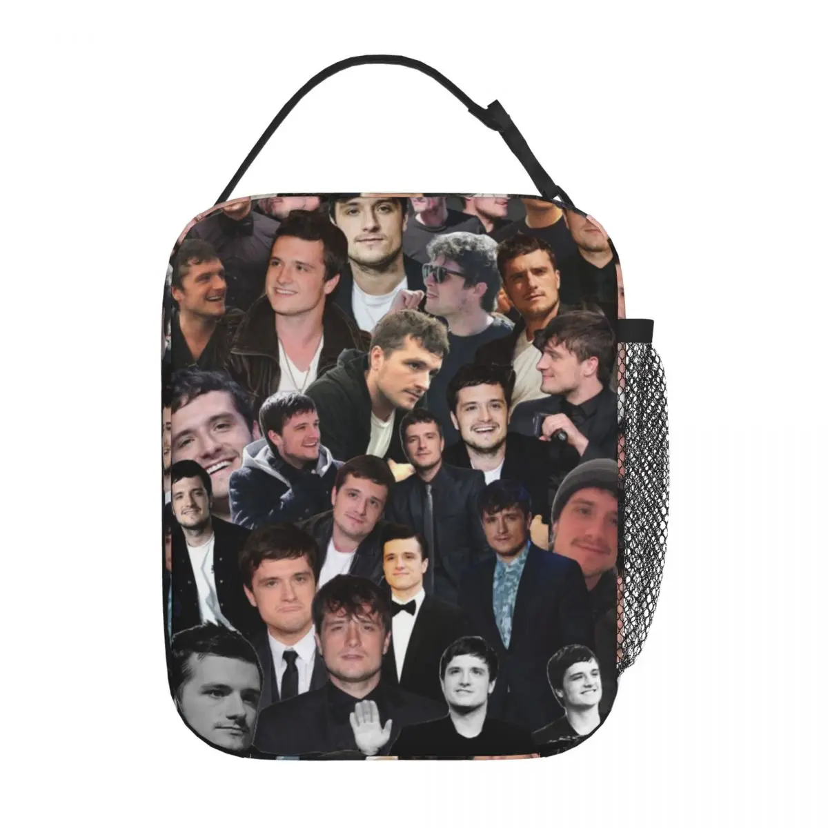 Josh Hutcherson Insulated Lunch Bag Movie TV Actor Food Container Leakproof Thermal Cooler Lunch Boxes For School Office