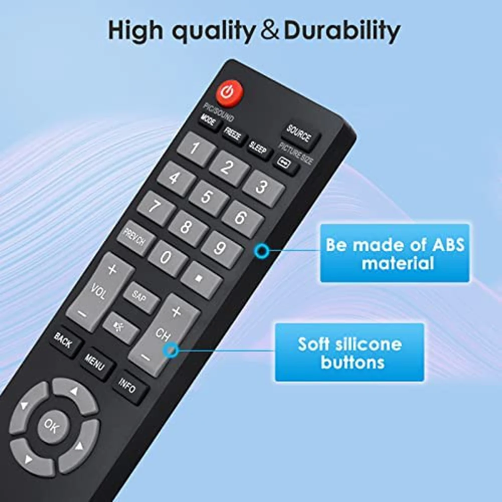 NH305UD Remote Control for Emerson TV LF402EM6 LF402EM6F LF461EM4 LF461EM4A LF501EM4 LF501EM4A LF501EM4F