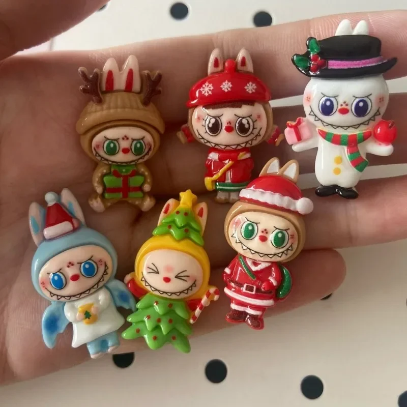 

Labubu magnetic adsorption colorful multi-color creative cartoon cute fridge magnets decorate home small accessories