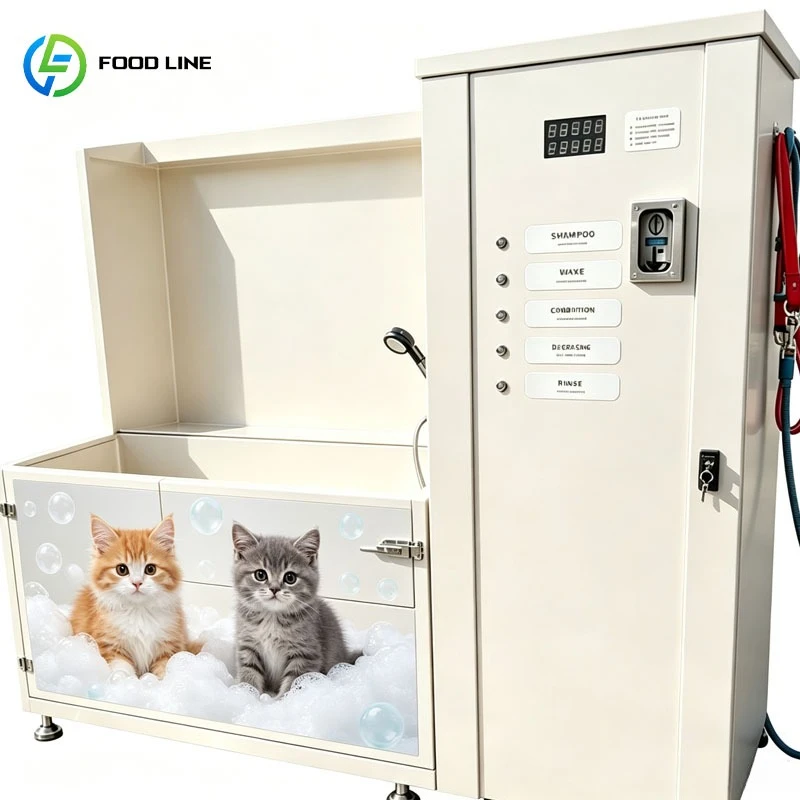 Pet Washing Vending Machine Automatic Dog Wash Station Self Service Grooming Equipment Customized