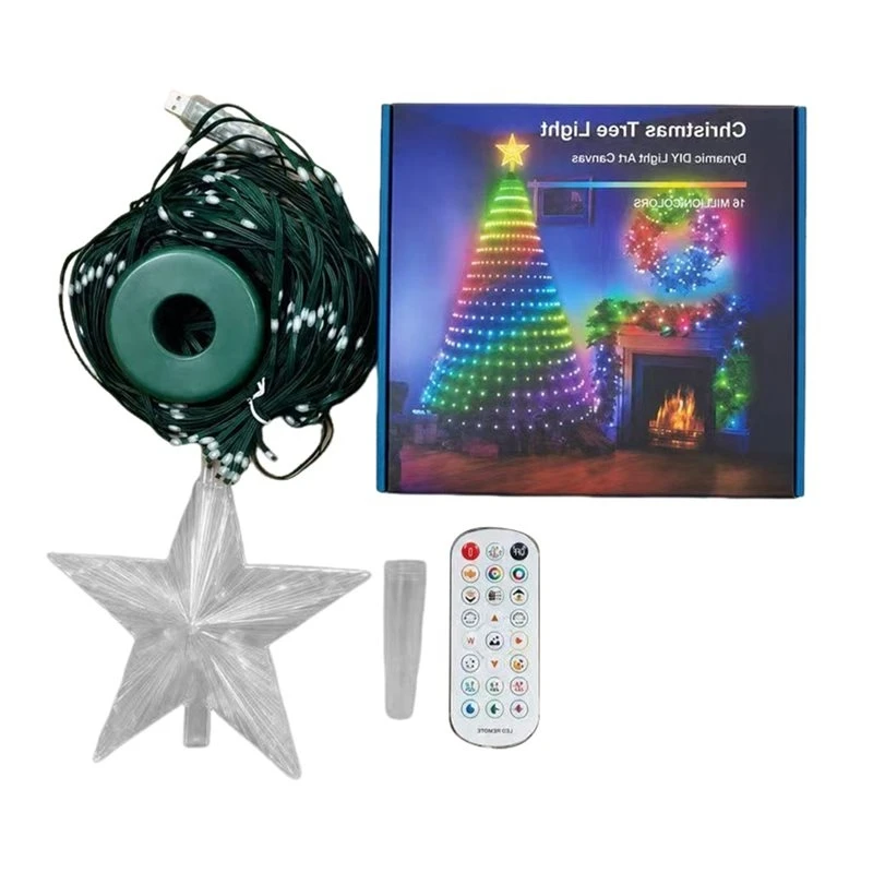 abkl-xmas-tree-lights-256led-smart-christmas-tree-lights-color-changing-waterfall-diy-with-top-star-remote-app-control-24m