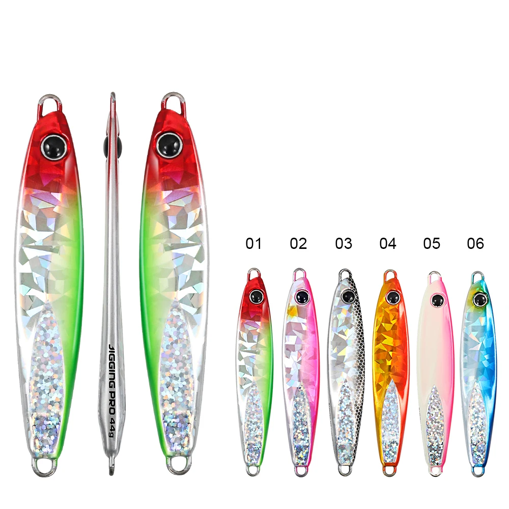 JIGGING PRO Leppa Jig 22 جرام 33 جرام 44 جرام 55 جرام بطيئة الملعب القفز إغراء الشاطئ الصب تهزهز المياه المالحة الصيد إغراء الرفراف العنبر التونة
