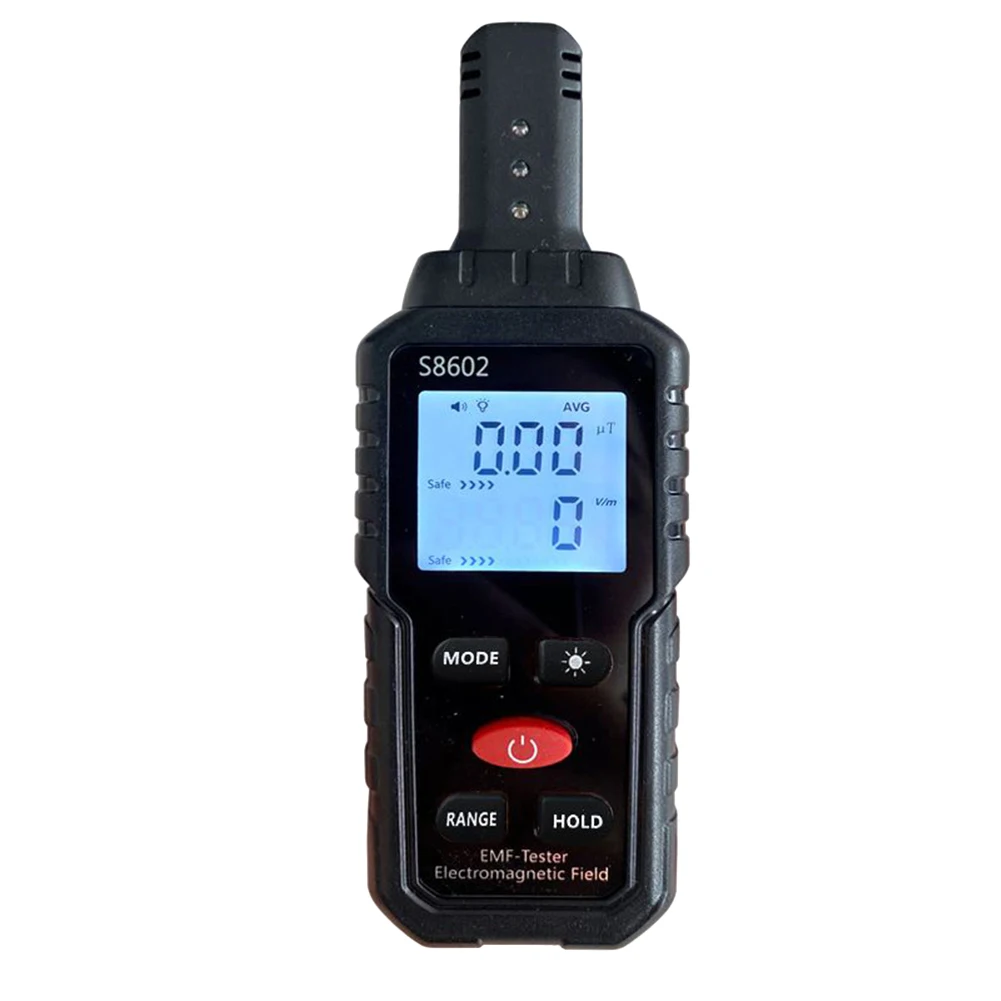 High Quality Brand New Radiation Detectors Radiometer Test Meters 3 In 1 Counter EMF 152x52x26.5mm Digital Radiation
