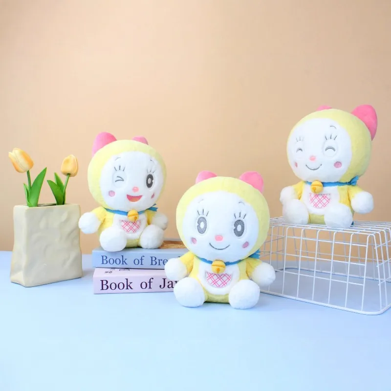 جديد Kawaii حقيقية عبقور ألعاب من نسيج مخملي جديد الطفولة الأزرق الدهون دمية جلجل القط دمية فتاة هدية عيد ميلاد هدية الكريسماس