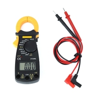 DT3266L Digital LCD Clamp Multimeter Voltmeter Ammeter AC/DC Voltage Detector