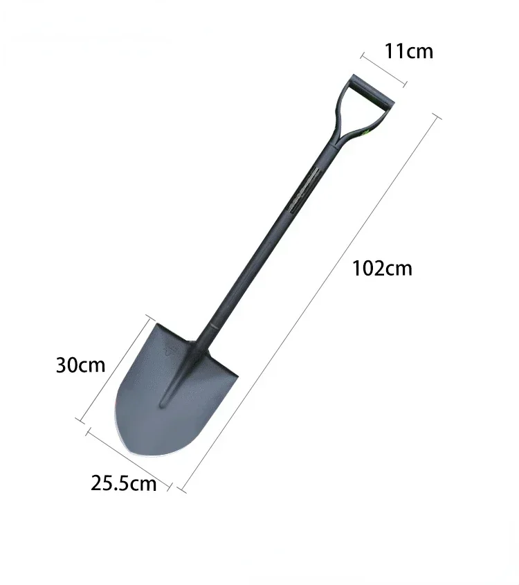 

Hot SalesSpade Manganese Steel Multifunctional Shovel For Growing Vegetables, Planting Trees And Digging.