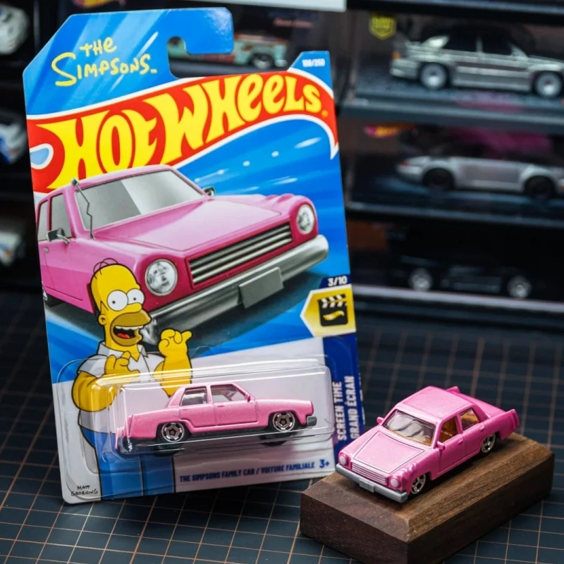 

2026 Hot Wheels E Mainline Series Case Pink 1/64 Vehicle THE SIMPSONS FAMILY Metal Car Dodge Collectible Die-Cast Model Car
