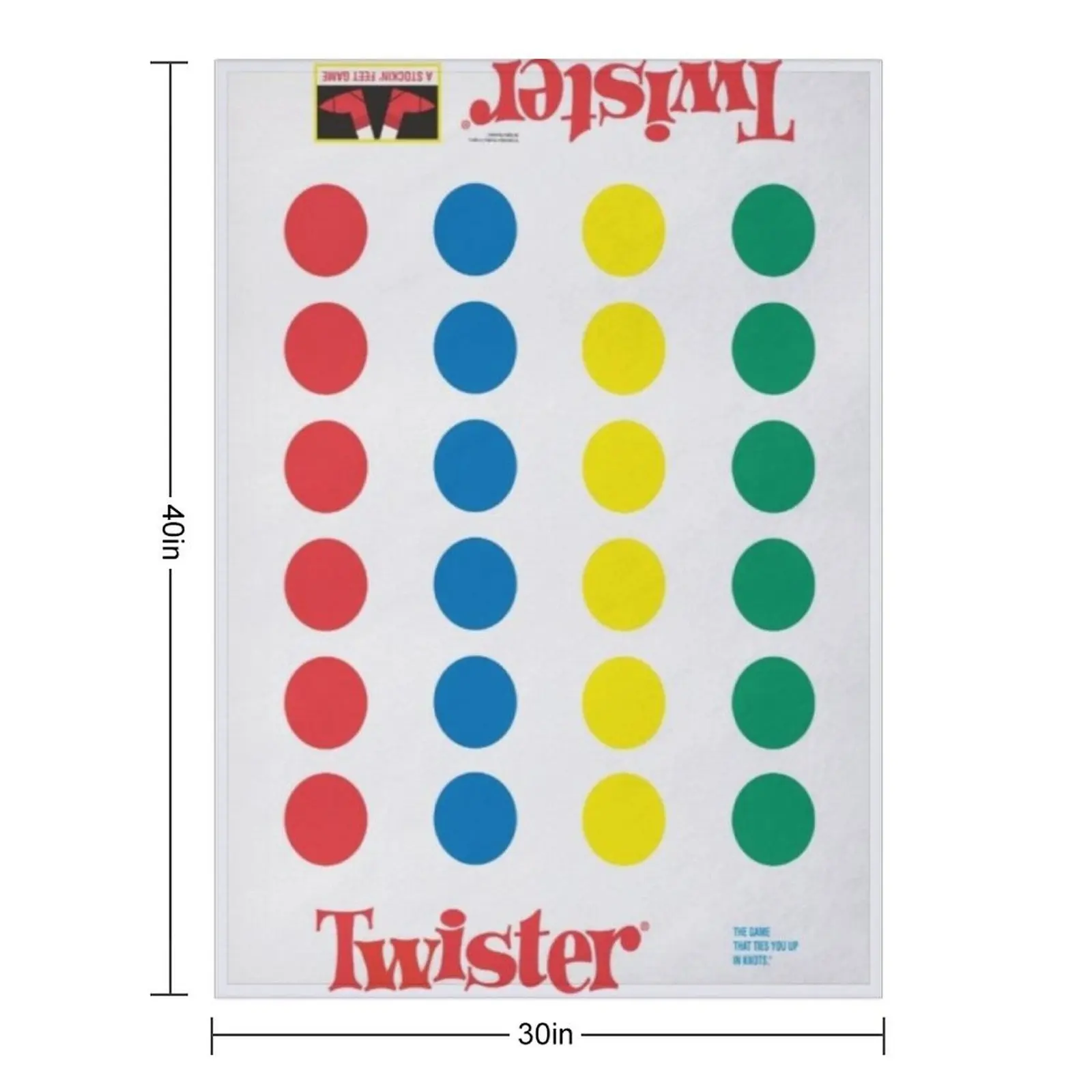 The Twister Game Blanket Throw Blanket Stuffeds Polar christmas gifts Decorative Sofas Blankets
