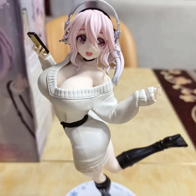 핫 퓨리우 트리오-트라이-잇 슈퍼 소니코 겨울 추억 피규어 귀여운 애니메이션 디스플레이 스웨터 스태츄 프리미엄 수집 모델 장난감 선물