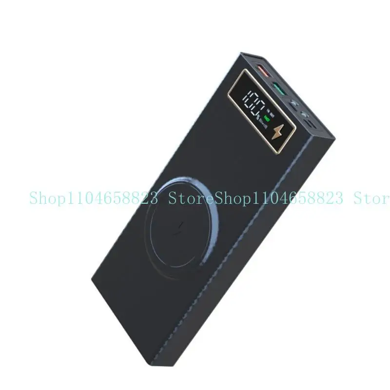 

8x18650 Battery Storage Box PD Support Wireless Charging/Quick Charging Functions