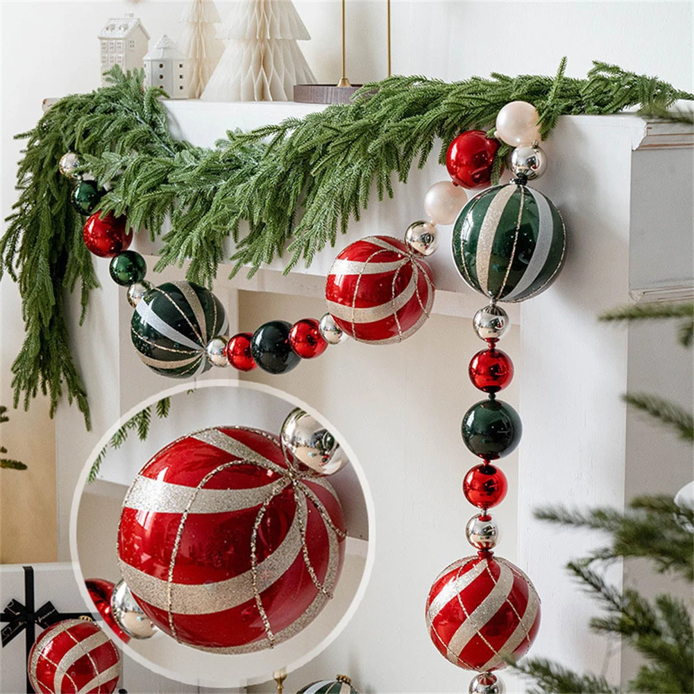 Christmas Tree Decorations Balls 15cm painted Christmas ball Christmas tree decoration window large ball hanging ornaments