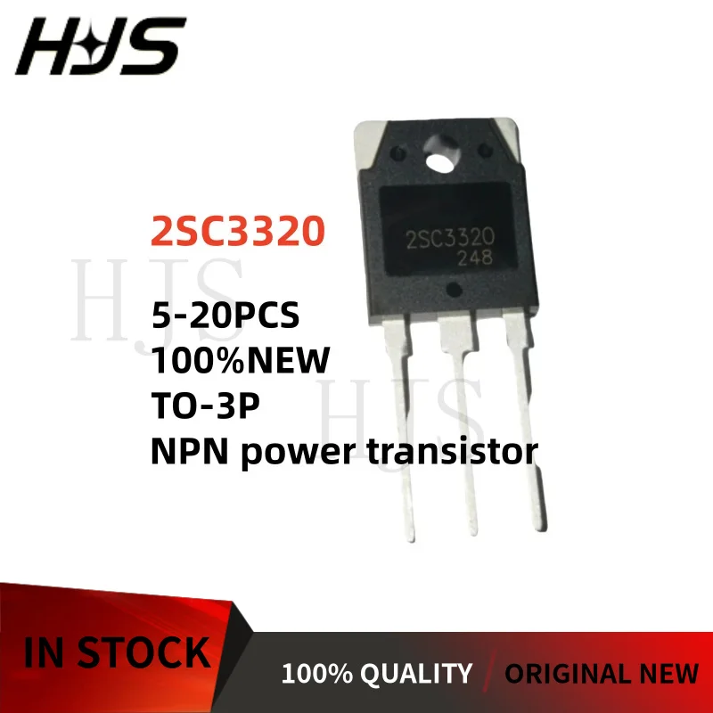 5-20pcs 100%NEW 2SC3320 TO-3P NPN power transistor 2S C3320 TO3P In stock