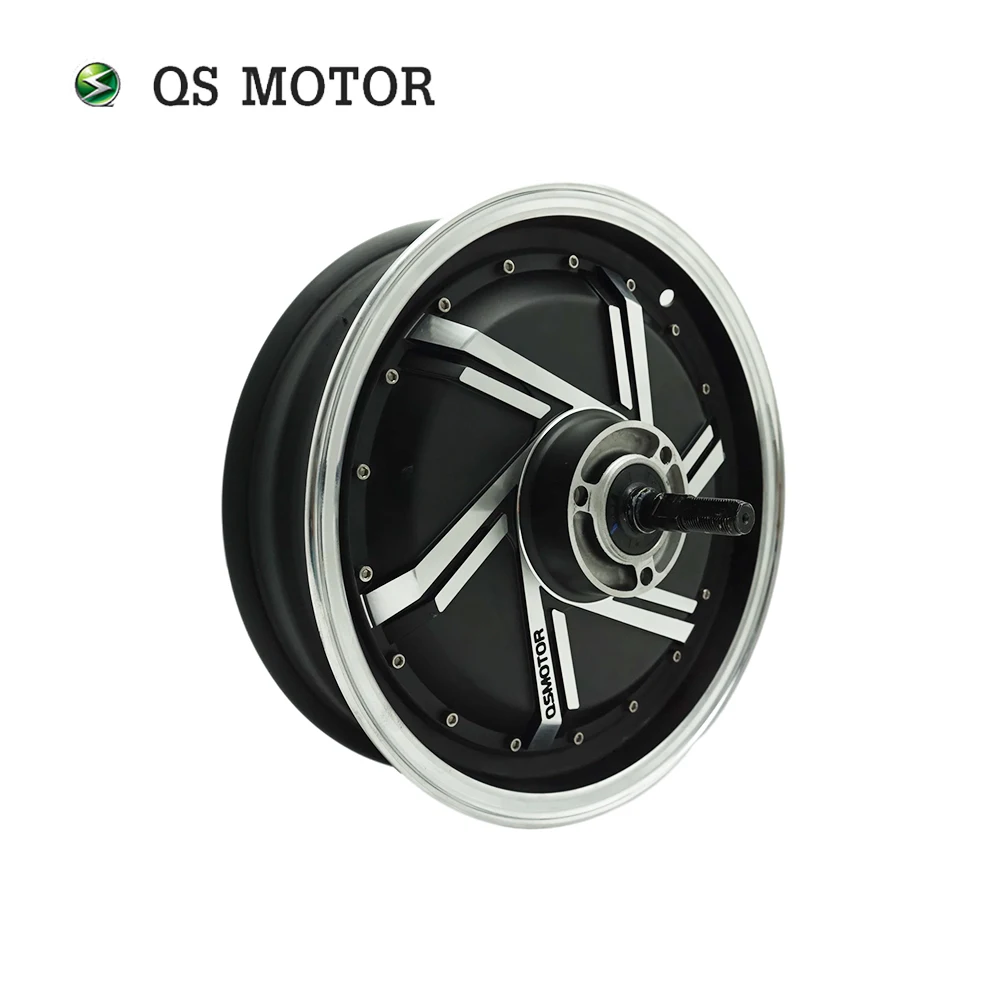 QS MOTOR 273 8000W V4 Hub Motor 96V 140KPH Conversion Kit with SIAYQ96850 Controller for Electric Motorcycle E-Scooter