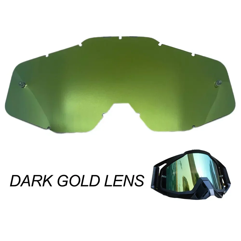 Motocross Glasses Replace Lens Offroad Motorbike ATV Motorcycle Goggles Color Lens Helmet Glasses Lens Accessories Spare Lens