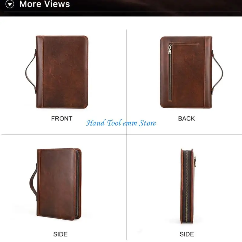 h37f-notebook-case-with-pen-loop-and-brown-exterior-for-office-carry