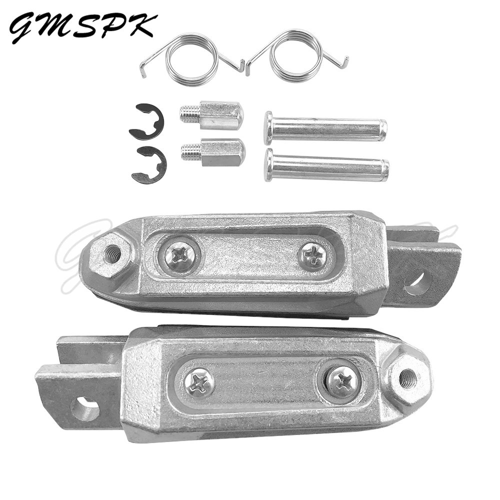 Motorcycle Front Rear Footrest Foot Pegs Pedal Fit for Suzuki V-Strom DL650 DL1000 GSX650 GSX1300 GSX1300R GSR600 GSR750 GSF650